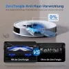Robot vacuum cleaner Ecovacs DEEBOT N20 — LDS navigation, 8000 Pa, 5200 mAh, 300 min runtime, OZMO mopping, 0.4 L dustbin, biały