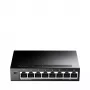Przełącznik sieciowy Cudy GS108 — 8-portowy Gigabit Ethernet (10/100/1000), czarny, przepustowość 16 Gbit/s