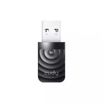 Bezprzewodowa karta sieciowa USB Cudy WU1300S, Dual-band 2.4/5 GHz, Wi‑Fi 5 (802.11ac), 867 Mb/s, RTL8812BU