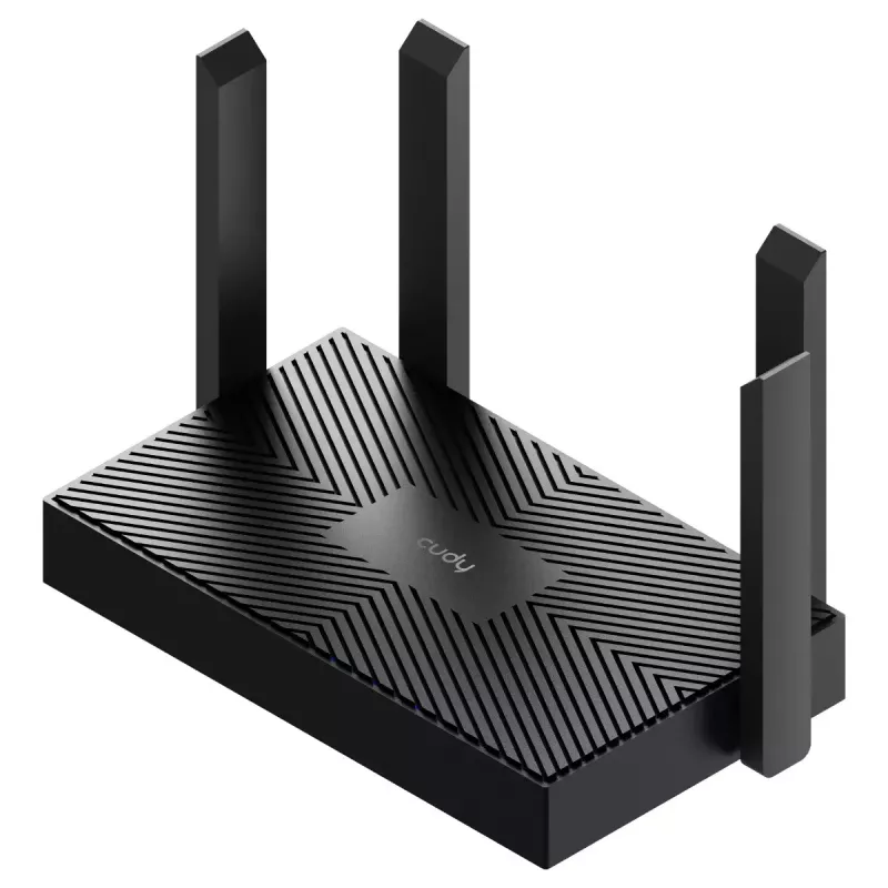 Router stołowy Cudy WR1500 — dwuzakresowy (2,4/5 GHz), Wi‑Fi 6/4, 4x Gigabit LAN, MU‑MIMO, anteny zewnętrzne