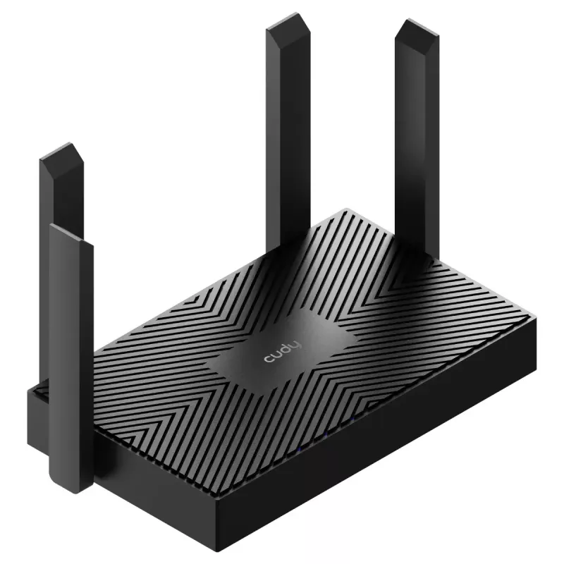 Router stołowy Cudy WR1500 — dwuzakresowy (2,4/5 GHz), Wi‑Fi 6/4, 4x Gigabit LAN, MU‑MIMO, anteny zewnętrzne