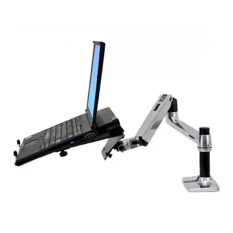 Ergotron LX uchwyt biurkowy do monitora LCD, polerowane aluminium