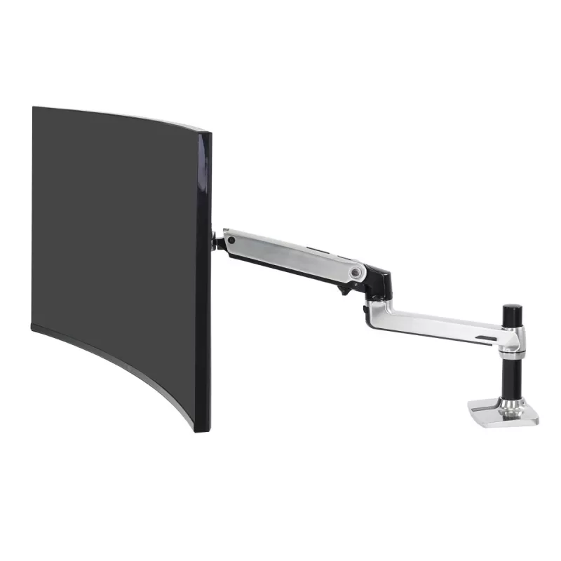 Ergotron LX uchwyt biurkowy do monitora LCD, polerowane aluminium