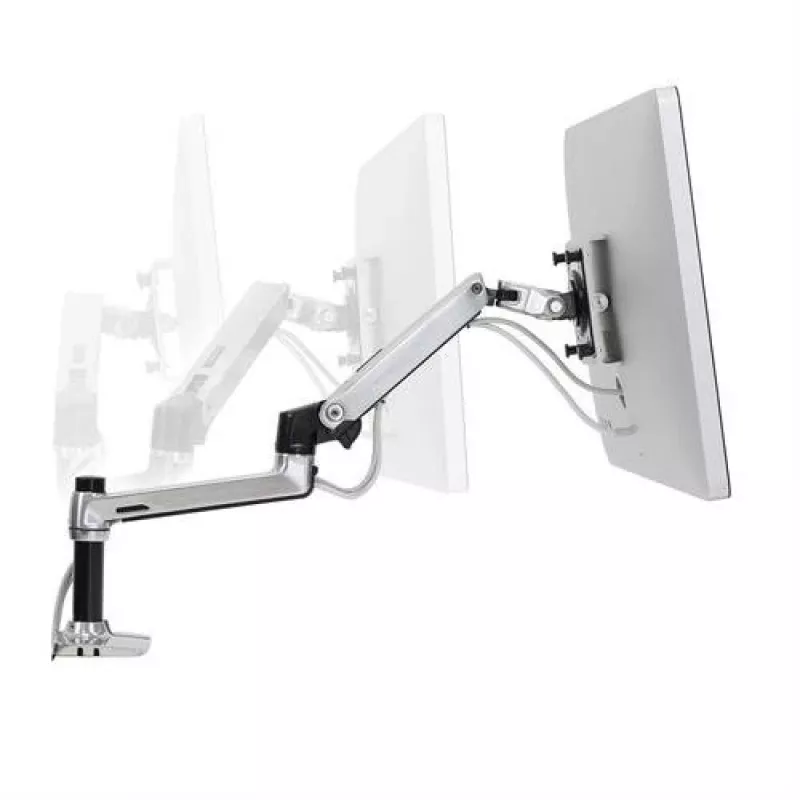 Ergotron LX uchwyt biurkowy do monitora LCD, polerowane aluminium