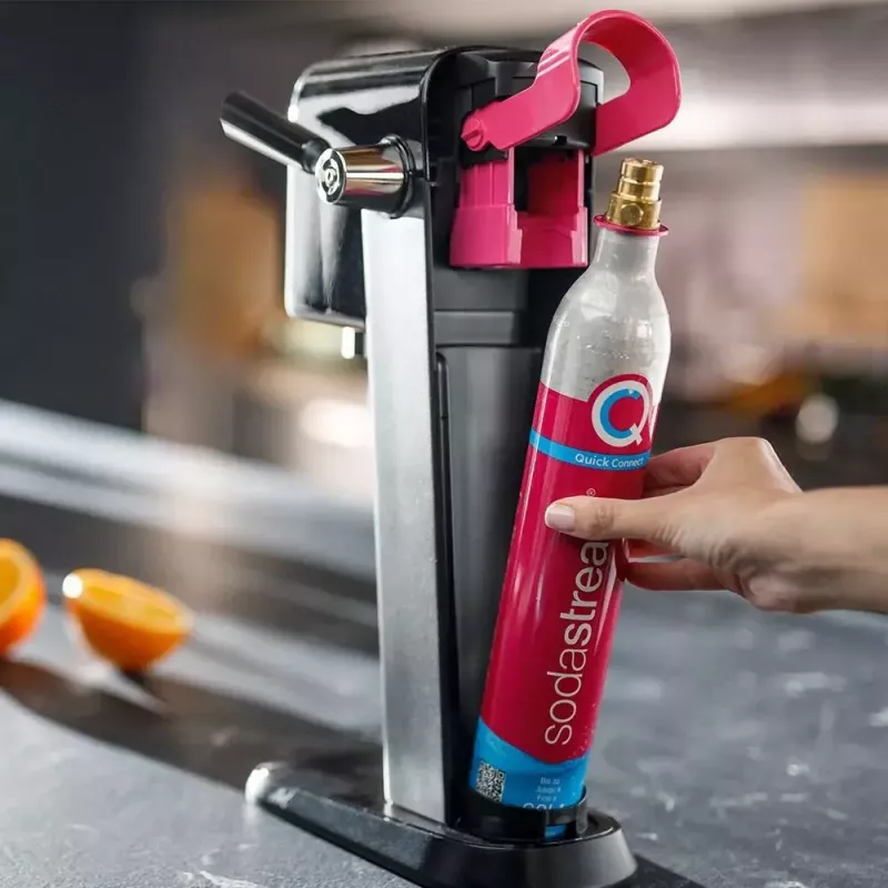 Soda Maker SodaStream ART Czarny Steel 1L Carbonator 60L