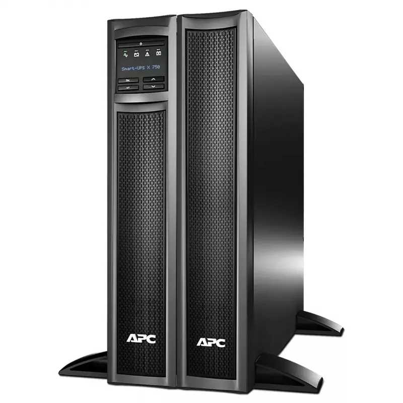 APC Smart-UPS X SMX750I - 750VA, 8 wyjść C13, USB, możliwość rozszerzenia czasu podtrzymania