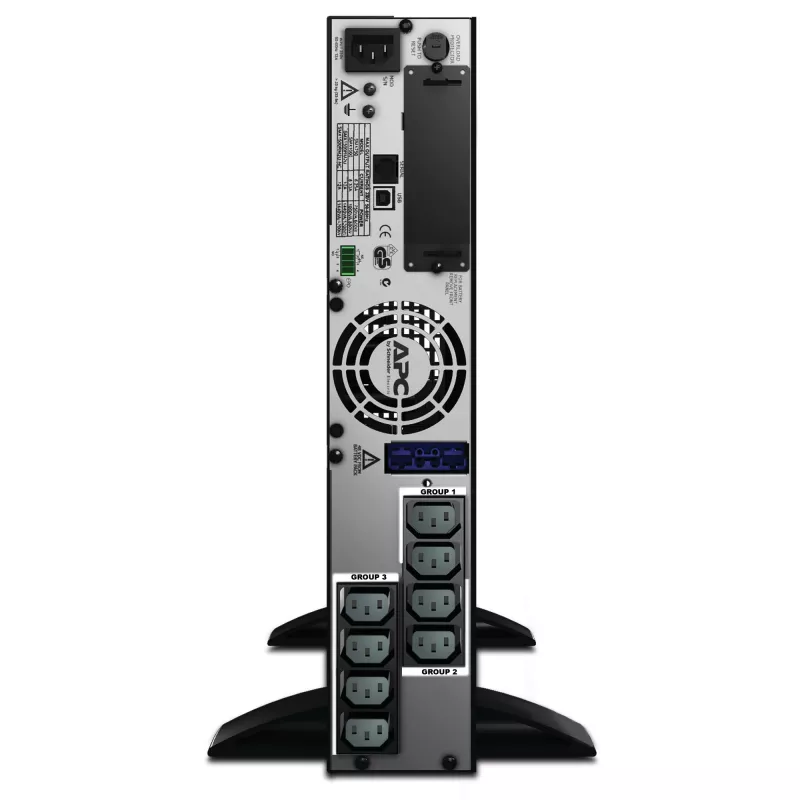 APC Smart-UPS X SMX1500RMI2U - 1500VA, 8x C13 wyjścia, USB, rozszerzalny czas pracy