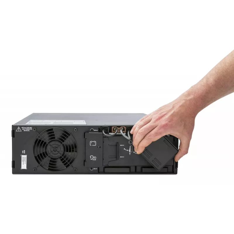 APC Smart-UPS On-Line SRT5KRMXLI - 5000VA, 6x C13, 4x C19, montaż w szafie, wbudowana karta sieciowa