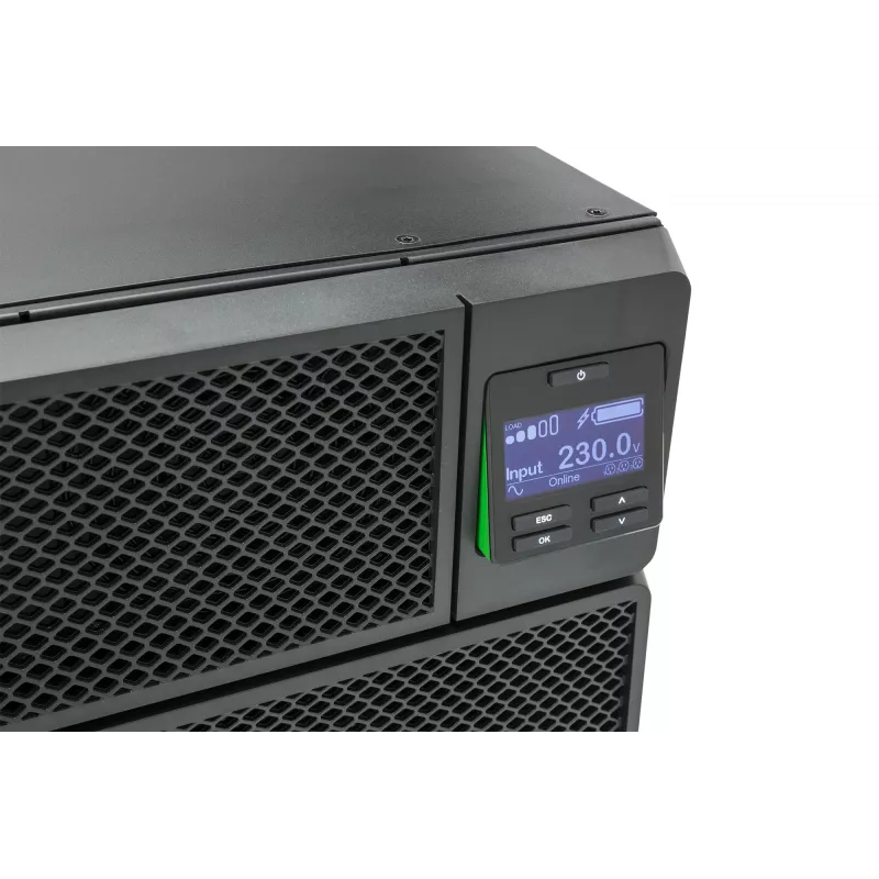 APC Smart-UPS On-Line SRT5KRMXLI - 5000VA, 6x C13, 4x C19, montaż w szafie, wbudowana karta sieciowa