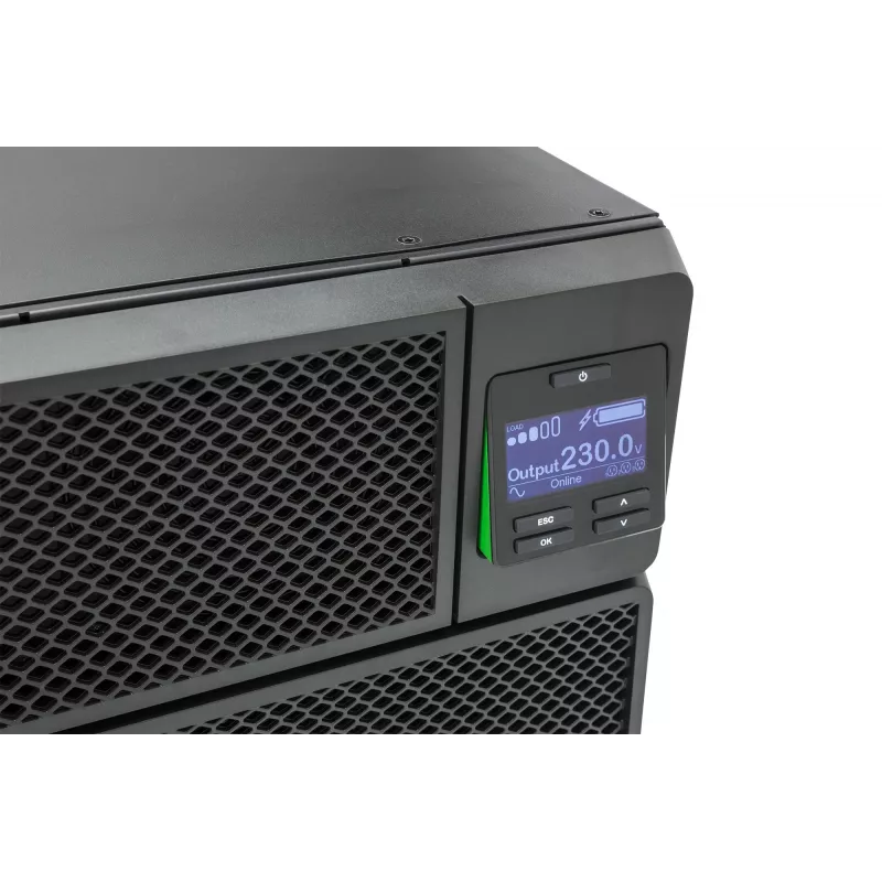 APC Smart-UPS On-Line SRT5KRMXLI - 5000VA, 6x C13, 4x C19, montaż w szafie, wbudowana karta sieciowa