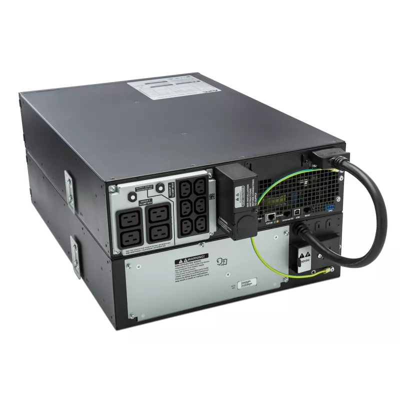 APC Smart-UPS On-Line SRT5KRMXLI - 5000VA, 6x C13, 4x C19, montaż w szafie, wbudowana karta sieciowa