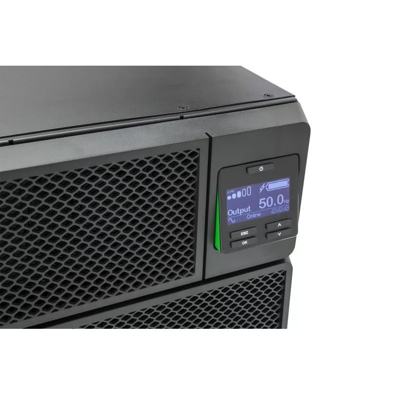 APC Smart-UPS On-Line SRT5KRMXLI - 5000VA, 6x C13, 4x C19, montaż w szafie, wbudowana karta sieciowa