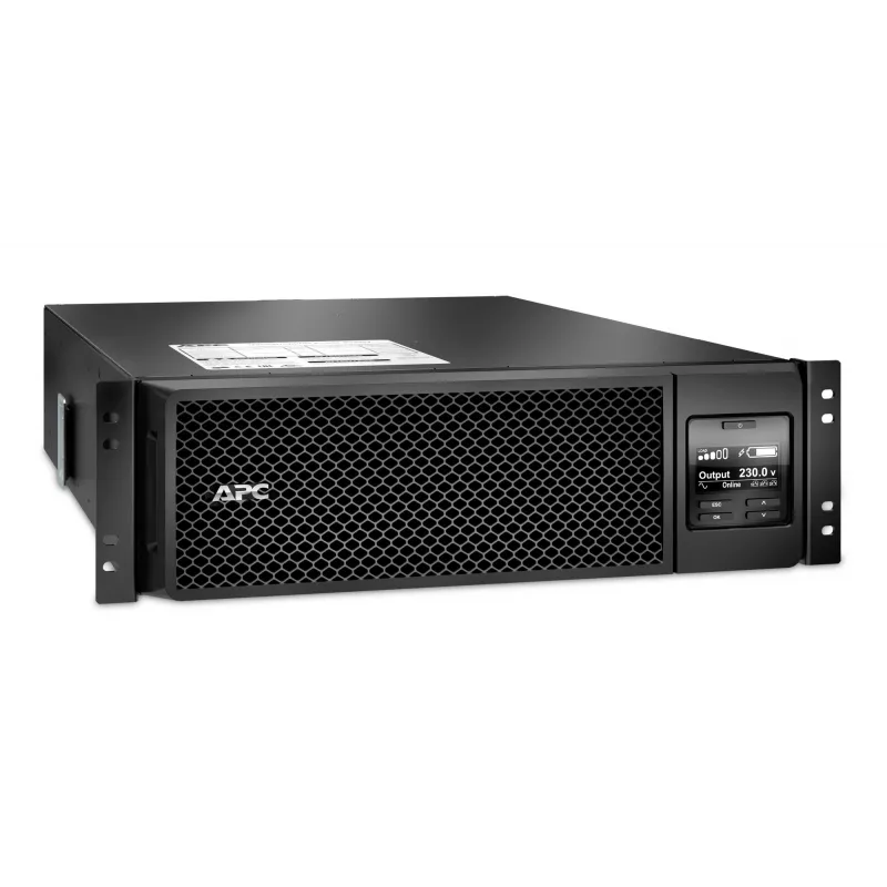 APC Smart-UPS On-Line SRT5KRMXLI - 5000VA, 6x C13, 4x C19, montaż w szafie, wbudowana karta sieciowa