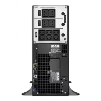 APC Smart-UPS On-Line, 6kVA/6kW, Tower, 230V, 6x C13+4x C19 IEC outlets, Network Card+SmartSlot, Extended runtime, W/O rail kit