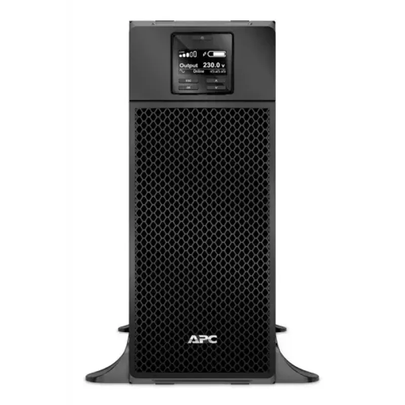 APC Smart-UPS On-Line, 6kVA/6kW, Tower, 230V, 6x C13+4x C19 IEC outlets, Network Card+SmartSlot, Extended runtime, W/O rail kit