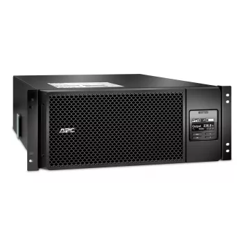 APC Smart-UPS On-Line SRT6KRMXLI - 6kW/VA, 6x C13 + 4x C19 + hardwire 1 faza wyjście, montaż w szafie, wbudowana karta NMC