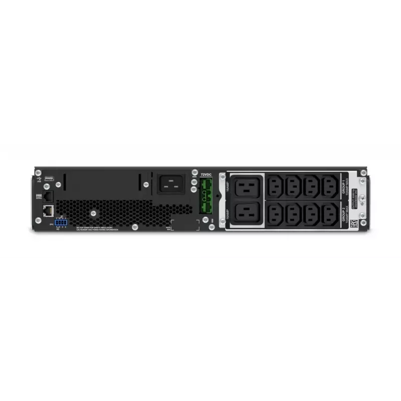 APC Smart-UPS On-Line SRT3000RMXLI - 3000VA, 8x C13 i 2x C19, montaż w szafie