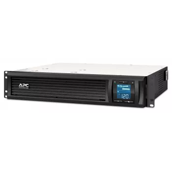 APC Smart-UPS C, Line Interactive, 1000VA, Rackmount 2U, 230V, 4x IEC C13, SmartConnect, USB i RS232, AVR, LCD graficzny
