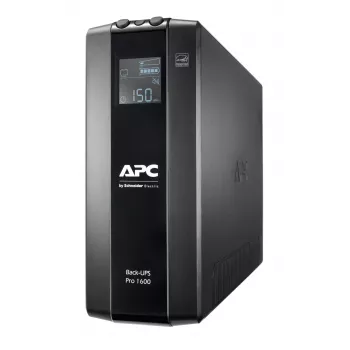 APC Back-UPS Pro, 1600VA/960W, Tower, 230V, 8x gniazda IEC C13, AVR, LCD, wymienna bateria