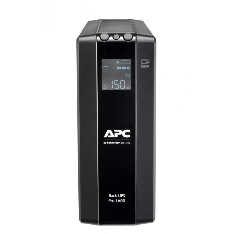 APC Back-UPS Pro, 1600VA/960W, Tower, 230V, 8x gniazda IEC C13, AVR, LCD, wymienna bateria