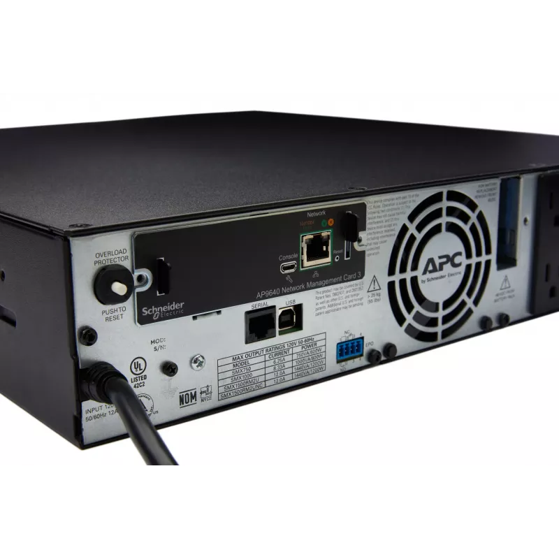 APC AP9640 Karta zarządzania siecią Smart-UPS (gen3), Karta zarządzania siecią, SmartSlot, 12,1 mm, 11,4 mm, 38 mm, 80 g