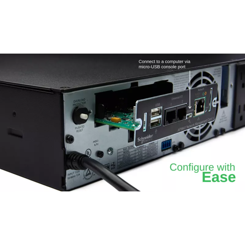 APC AP9641 Smart-UPS sieciowy Management Card (gen3) z monitorowaniem środowiska