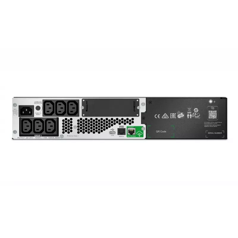 APC Smart-UPS Li-ion SMTL1000RMI2UC - 6x C13, krótka głębokość, montaż w szafie 2U, SmartConnect, 1000VA