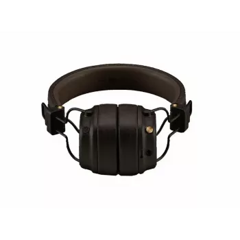 Słuchawki MARSHALL Major V — nauszne Bluetooth 5.3, 100 h bateria, USB-C, 3,5 mm, 32 Ω, 40 mm przetworniki, brązowe