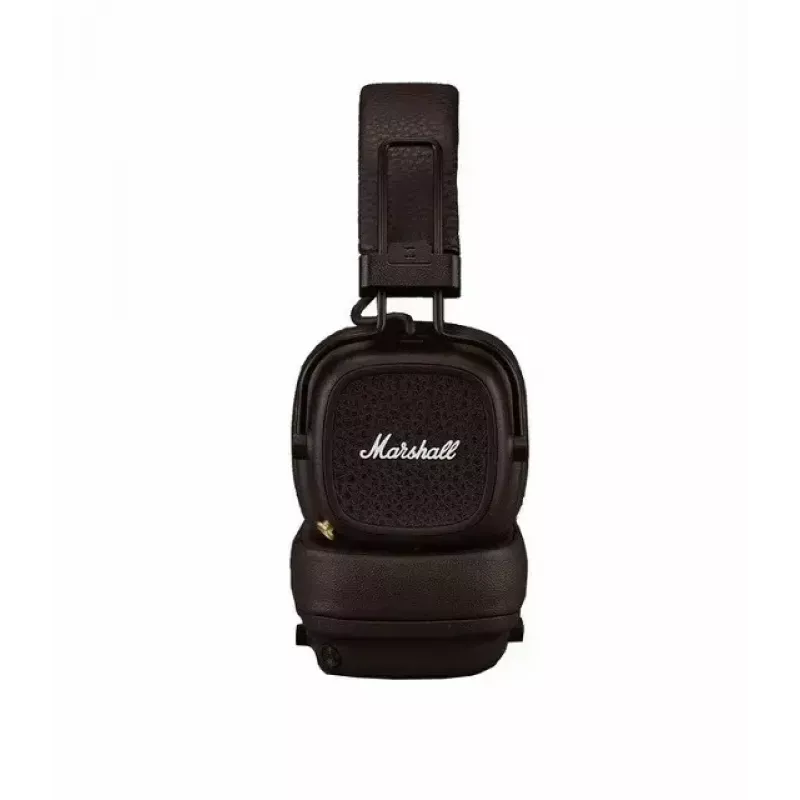 Słuchawki MARSHALL Major V — nauszne Bluetooth 5.3, 100 h bateria, USB-C, 3,5 mm, 32 Ω, 40 mm przetworniki, brązowe