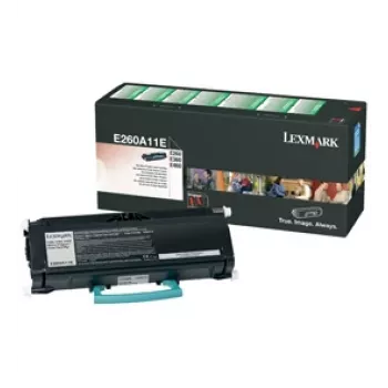 Kartridż z tonerem Lexmark E260A11E 3000 stron Czarny