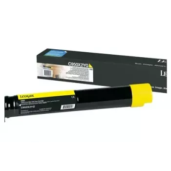 Kaseta z tonerem Lexmark C950X2YG 10000 stron Żółty