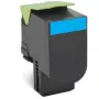 Cartridge Lexmark 80C2HCE 3000 stron Cyjan