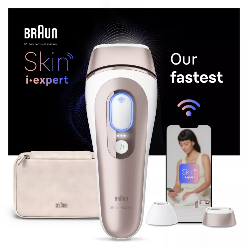 Braun Skin i-expert PL7147 IPL Rose gold, biały