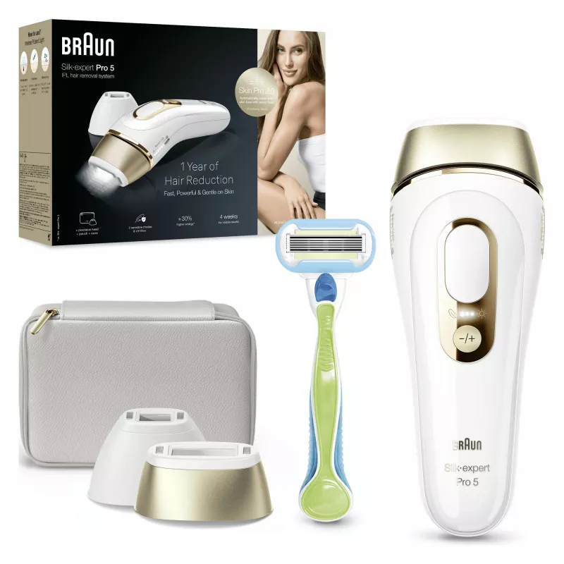 Braun PL5152 Intense pulsed light (IPL) Złoty, Biały
