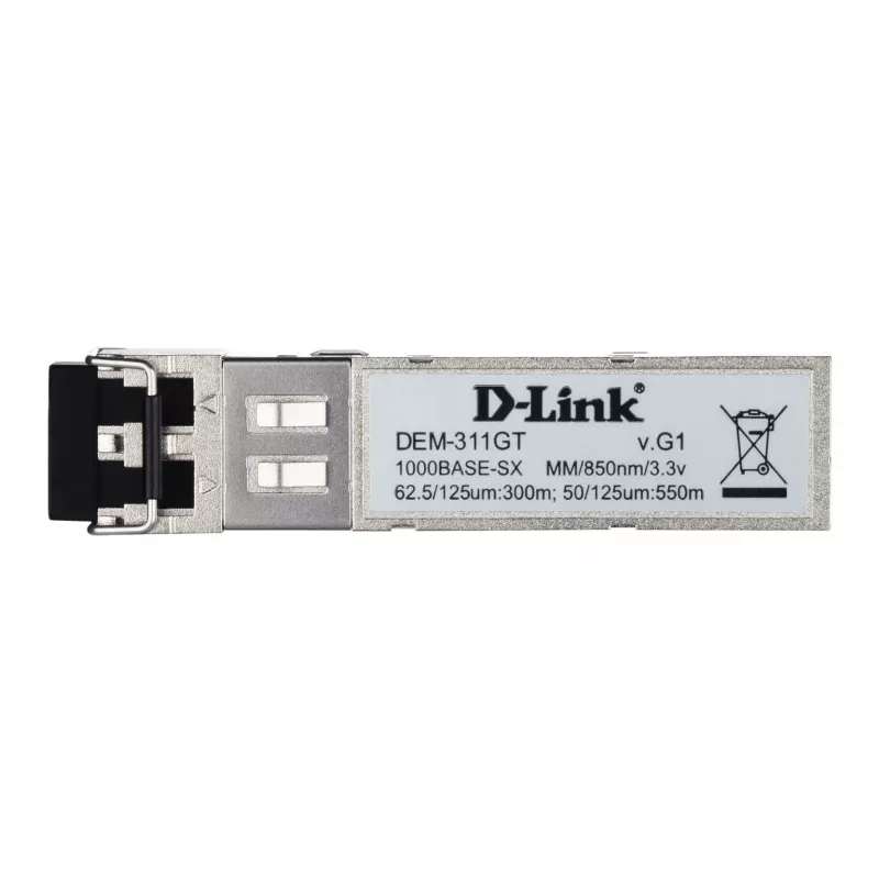 D-Link 1-port Mini-GBIC SFP do 1000BaseSX, 550m dla wszystkich