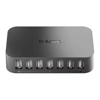 Hub USB 2.0 D-Link 7-portowy Hi-Speed