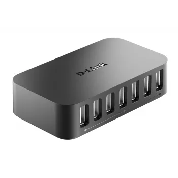 Hub USB 2.0 D-Link 7-portowy Hi-Speed