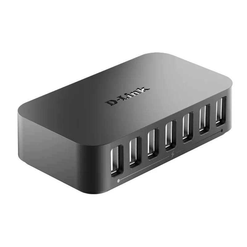 Hub USB 2.0 D-Link 7-portowy Hi-Speed