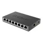 D-Link DGS-108 Niezarządzalny przełącznik L2 Gigabit Ethernet (10/100/1000) Czarny