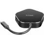 D-Link 4-w-1 Hub USB-C z HDMI i Power Delivery