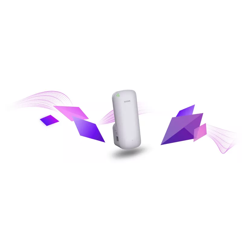 D-Link AX1800 Mesh Wi-Fi 6 Wzmacniacz zasięgu sieci Biały 100, 1000 Mbit/s