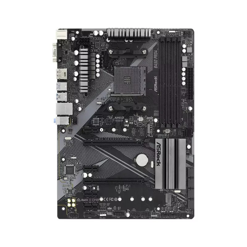Płyta główna ASRock B450 PRO4 R2.0 AMD B450 Socket AM4 ATX