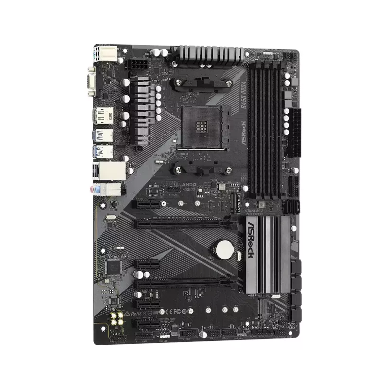 Płyta główna ASRock B450 PRO4 R2.0 AMD B450 Socket AM4 ATX