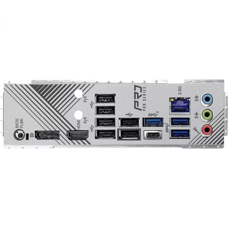 Płyta główna ASRock B650 Pro RS — ATX, Socket AM5, AMD B650, DDR5, 4 DIMM, 128 GB, 2.5Gb LAN, 1x M.2, HDMI, DisplayPort