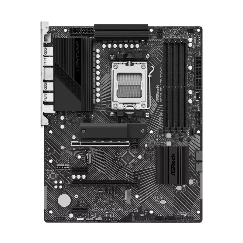 Płyta główna ASRock B650 PG Lightning AM5 AMD B650 USB 3.2 SATA 3 7.1ch HD Audio ATX