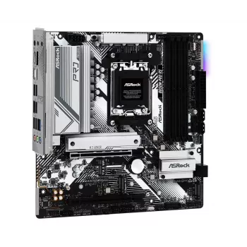 Płyta główna ASRock B650M Pro RS — AMD B650, Socket AM5, micro ATX, DDR5, 4x DIMM, 128 GB, 2.5Gb LAN, 1x M.2, HDMI, DP