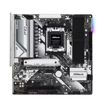 Płyta główna ASRock B650M Pro RS — AMD B650, Socket AM5, micro ATX, DDR5, 4x DIMM, 128 GB, 2.5Gb LAN, 1x M.2, HDMI, DP