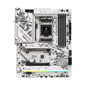 Płyta główna ASRock B650 Steel Legend WiFi — AMD B650, Socket AM5, ATX, DDR5, 4x DIMM, 192GB, Wi‑Fi 6E, 2.5Gb LAN
