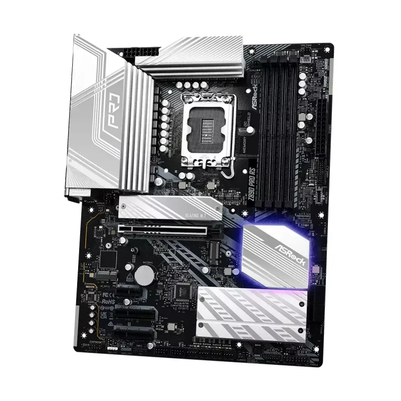 Płyta główna ASRock Z890 Pro RS — Intel Z890, LGA 1851, ATX, 4x gniazda DDR5, PCIe Gen5 x16, 2.5Gb LAN, Thunderbolt 4