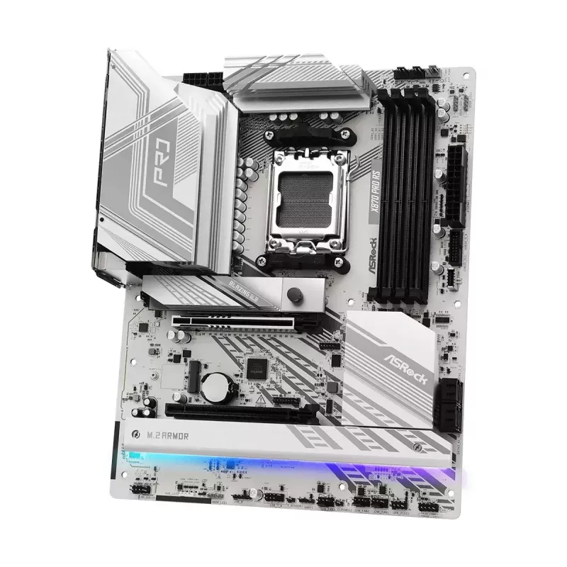 Płyta główna ASRock X870 PRO RS ATX dla AMD Socket AM5, DDR5, 4x DIMM, 256GB, PCIe Gen5 M.2, 2.5Gb LAN